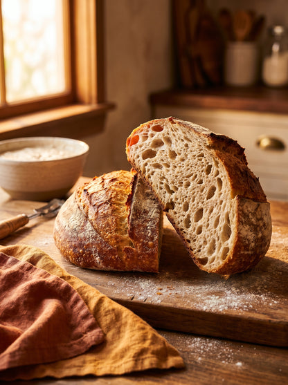 Sourdough Architect: Engineering the Perfect Loaf from Scratch E-Book