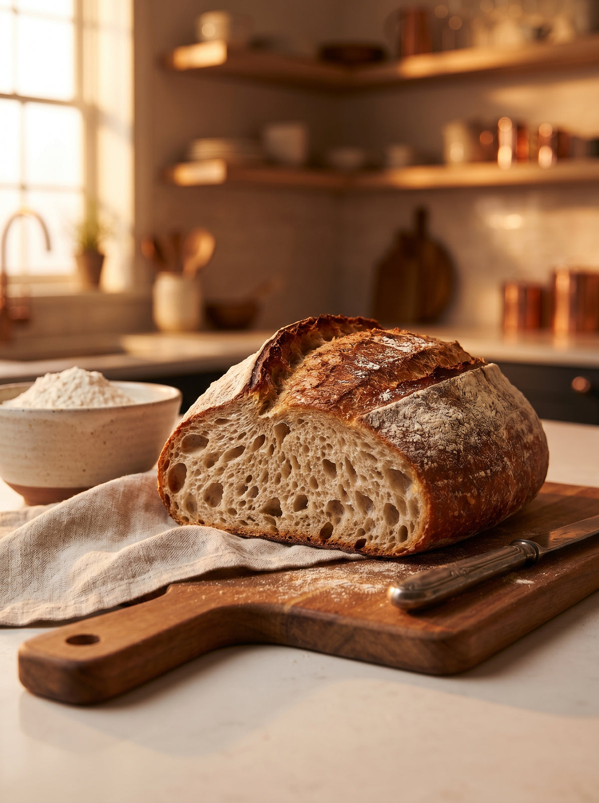 Sourdough Architect: Engineering the Perfect Loaf from Scratch E-Book